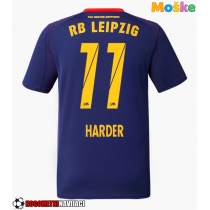 Moške Nogometnih dresov RB Leipzig Conrad Harder #11 Gostujoči 2025-26 Kratki rokavi